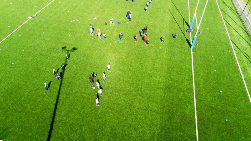 Championnat vue d'un drone