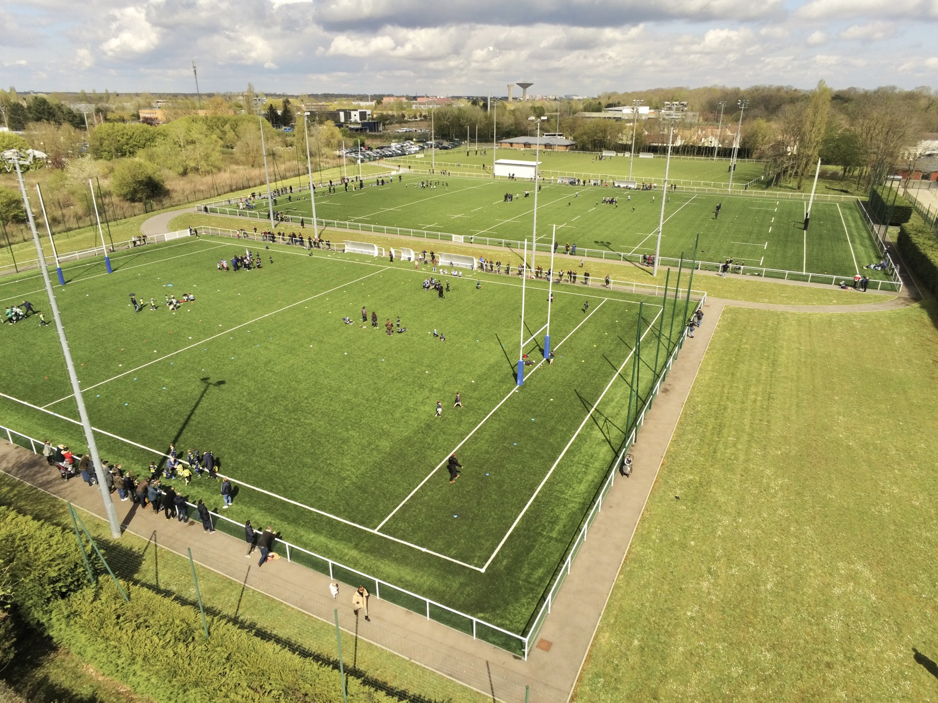 Terrain de rugby de Couderc à Montigny-le-Bretonneux