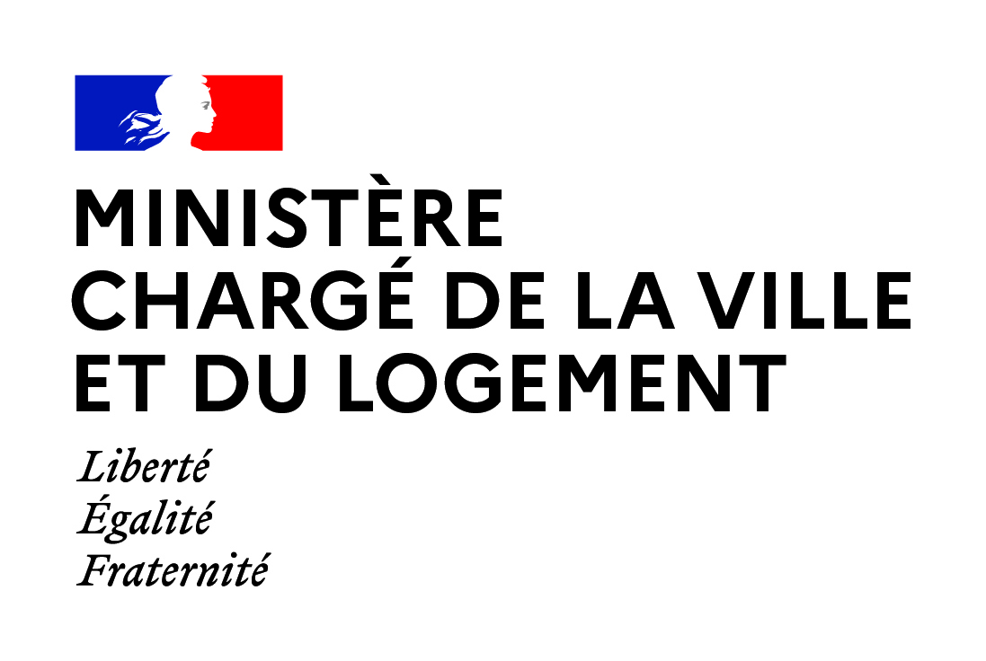 Logo Ministère chargé de la ville et du logement