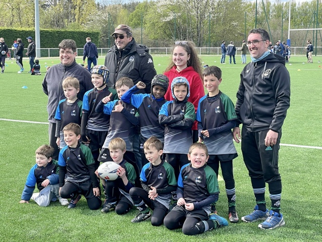 L'équipe des U8 de l'URC78